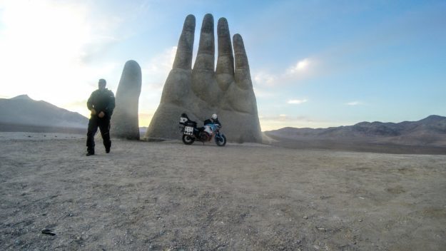 Mano del Desierto, Chile on my KTM 1290 Super Adventure