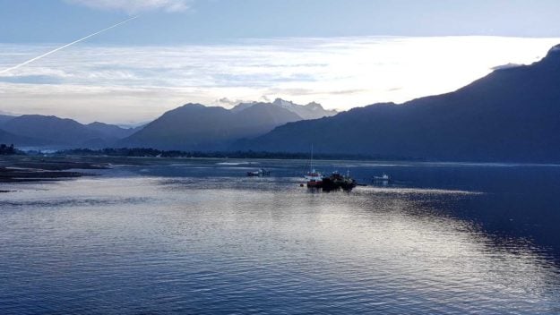 Ferry from Hornopiren