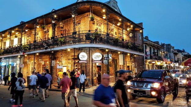 Laguna Beach, Florida to New Orleans, Louisiana