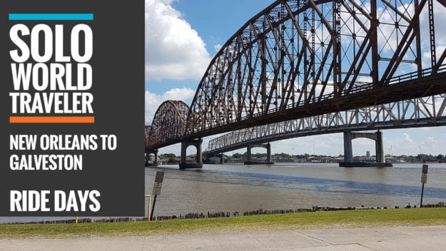 New Orleans, Louisiana to Galveston, Texas