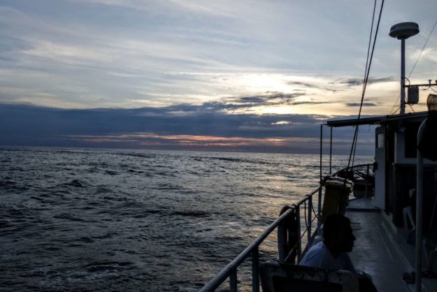 The Stahlratte from Panama to Cartagena, Colombia