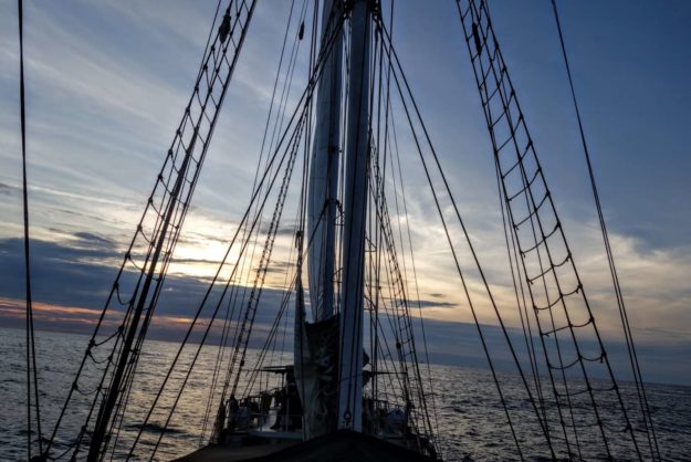 The Stahlratte from Panama to Cartagena, Colombia