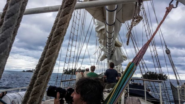 The Stahlratte from Panama to Cartagena, Colombia