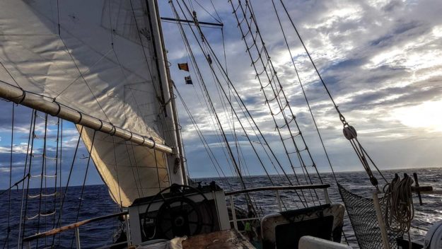 The Stahlratte from Panama to Cartagena, Colombia