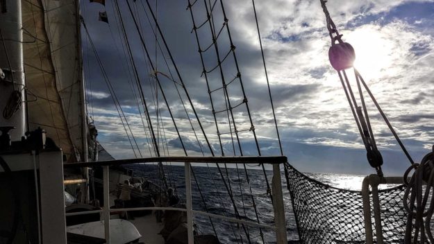 The Stahlratte from Panama to Cartagena, Colombia