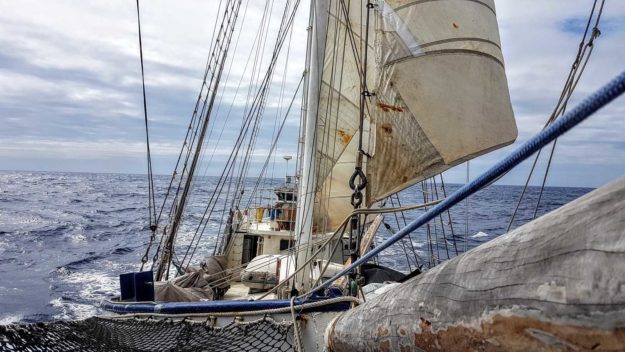 The Stahlratte from Panama to Cartagena, Colombia