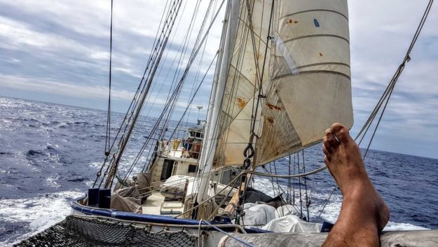 The Stahlratte from Panama to Cartagena, Colombia