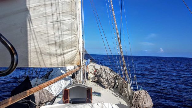 The Stahlratte from Panama to Cartagena, Colombia