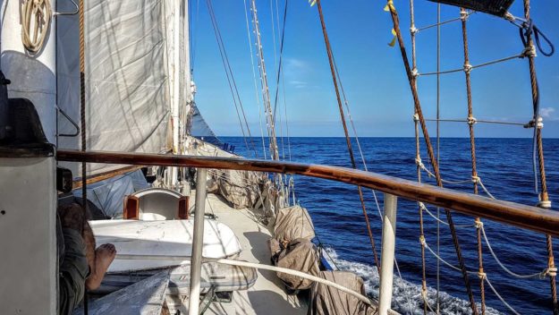 The Stahlratte from Panama to Cartagena, Colombia
