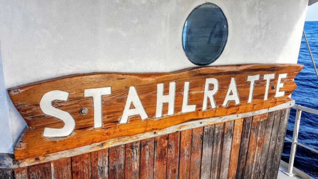 The Stahlratte from Panama to Cartagena, Colombia