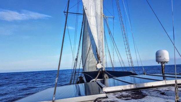 The Stahlratte from Panama to Cartagena, Colombia