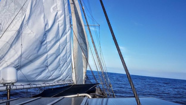 The Stahlratte from Panama to Cartagena, Colombia