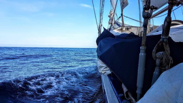 The Stahlratte from Panama to Cartagena, Colombia