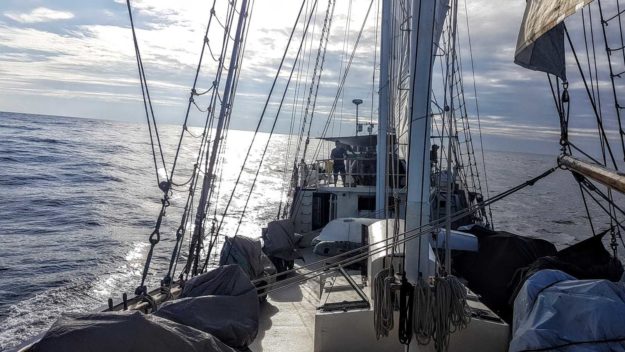 The Stahlratte from Panama to Cartagena, Colombia