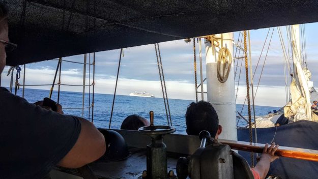 The Stahlratte from Panama to Cartagena, Colombia