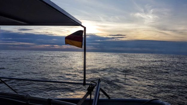The Stahlratte from Panama to Cartagena, Colombia
