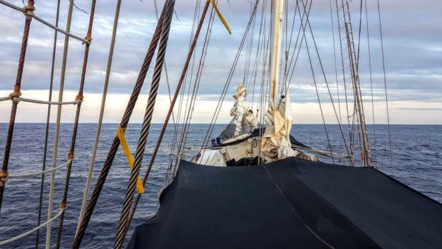 The Stahlratte from Panama to Cartagena, Colombia
