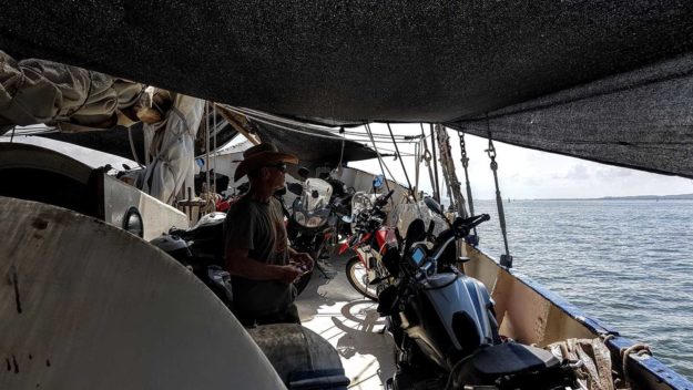 The Stahlratte from Panama to Cartagena, Colombia