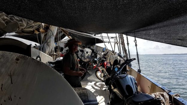 The Stahlratte from Panama to Cartagena, Colombia