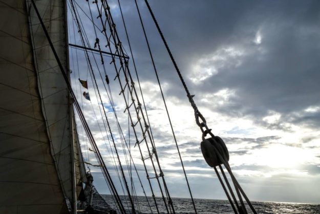 The Stahlratte from Panama to Cartagena, Colombia