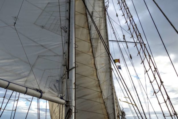 The Stahlratte from Panama to Cartagena, Colombia