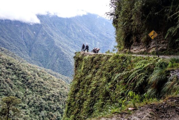 Yungas Road - The Death Road Bolivia by Motorbike