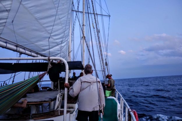 The Stahlratte from Panama to Cartagena, Colombia
