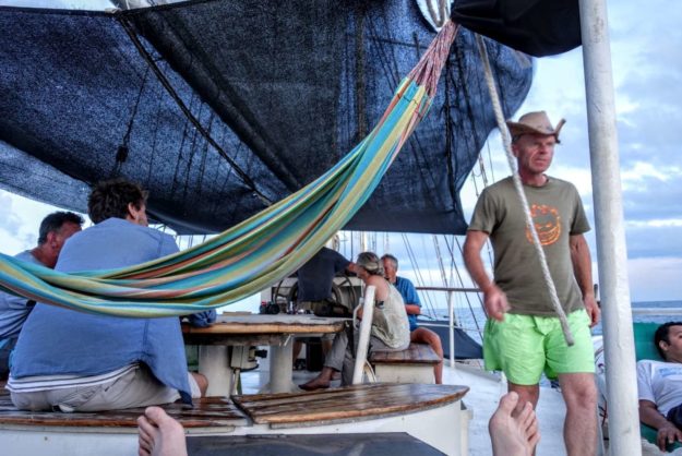 The Stahlratte from Panama to Cartagena, Colombia
