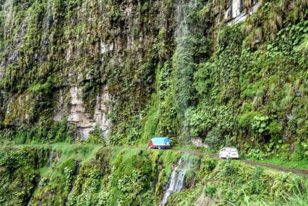 Yungas Road - The Death Road Bolivia by Motorbike