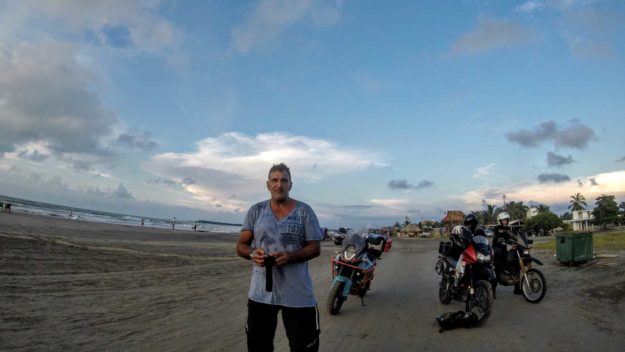 Testing the AirDog Drone out in Cartagena.