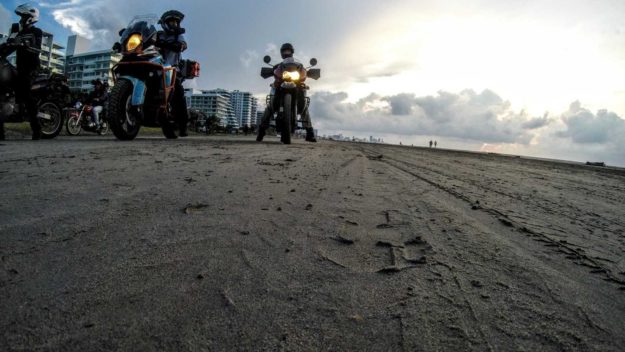 Testing the AirDog Drone out in Cartagena.
