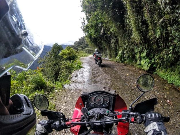 Yungas Road - The Death Road Bolivia by Motorbike