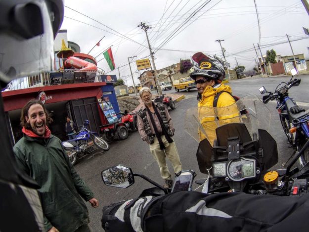On the way to Yungas Road - The Death Road Bolivia by Motorbike