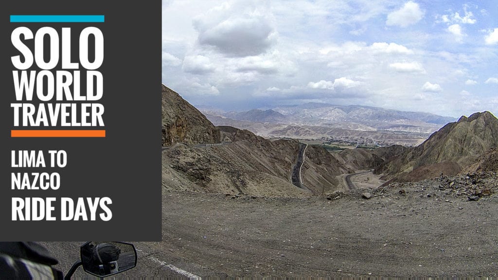 Lima to Nazca, Peru