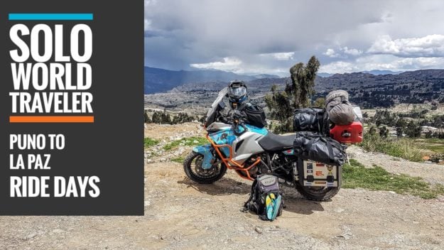 Puno Peru to La Paz Bolivia by Motorbike