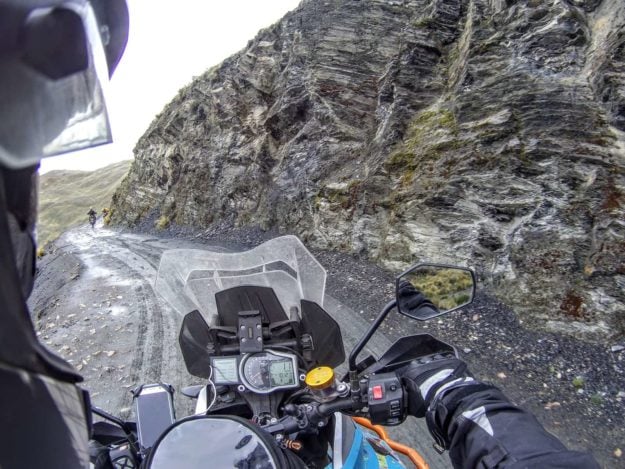 On the way to Yungas Road - The Death Road Bolivia by Motorbike