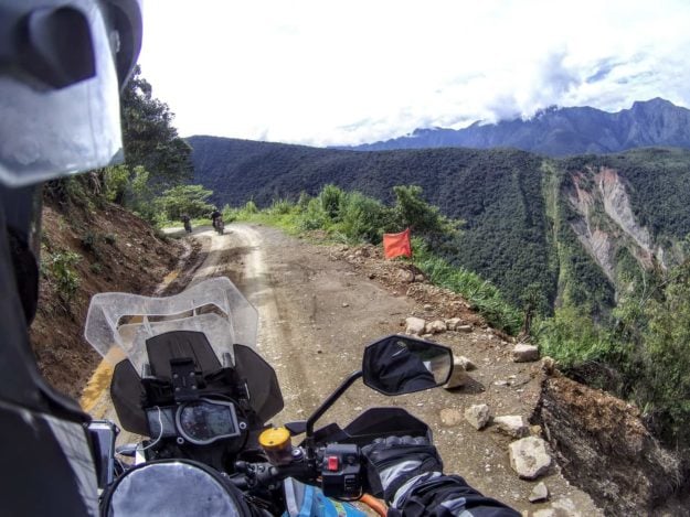 Yungas Road - The Death Road Bolivia by Motorbike