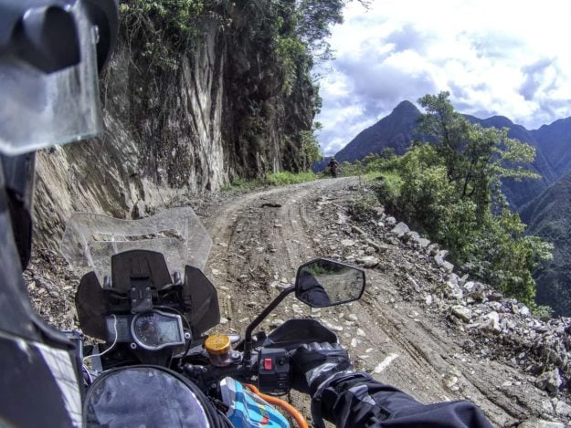 Yungas Road - The Death Road Bolivia by Motorbike