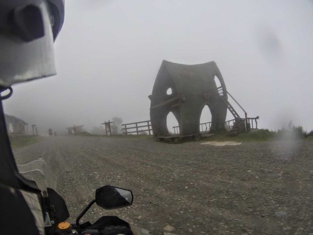 On the way to Yungas Road - The Death Road Bolivia by Motorbike