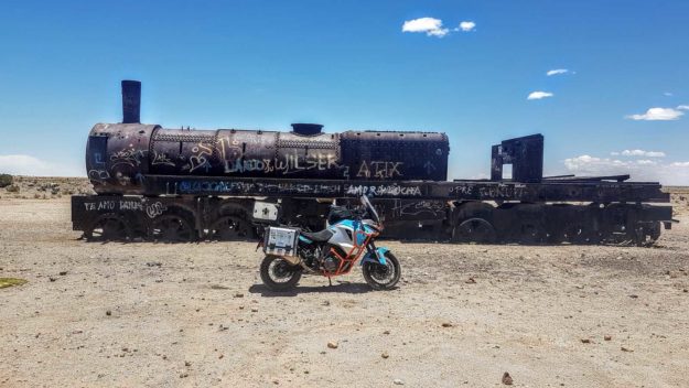 Train Cemetery Uyuni, Bolivia