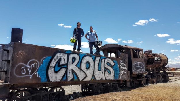 Train Cemetery Uyuni, Bolivia