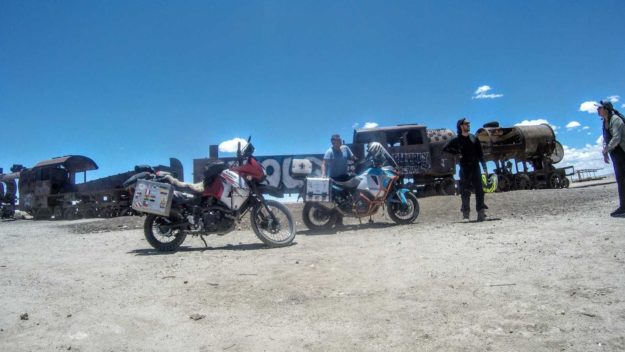 Train Cemetery Uyuni, Bolivia