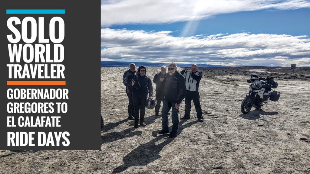 Gobernador Gregores, to El Calafate, Argentina